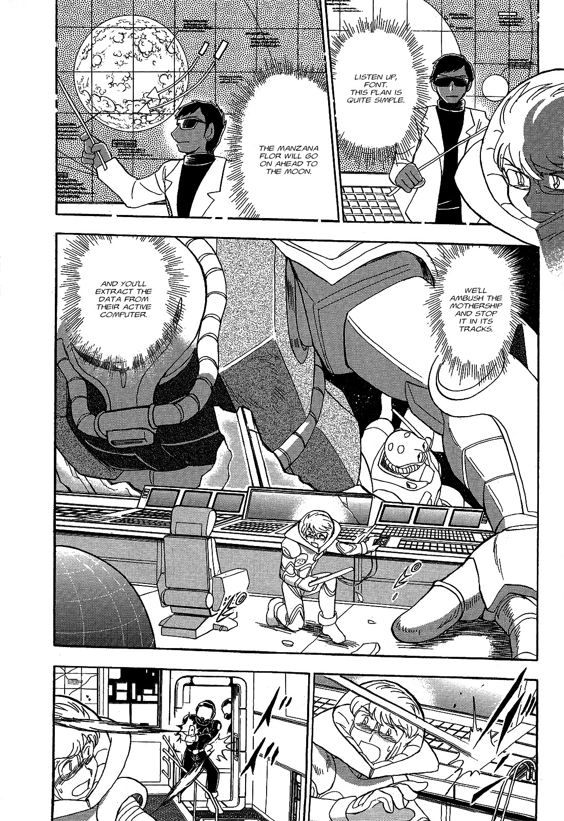 Kidou Senshi Crossbone Gundam Ghost Chapter 7 page 22 - Chapter 7: Gathering on the Moon