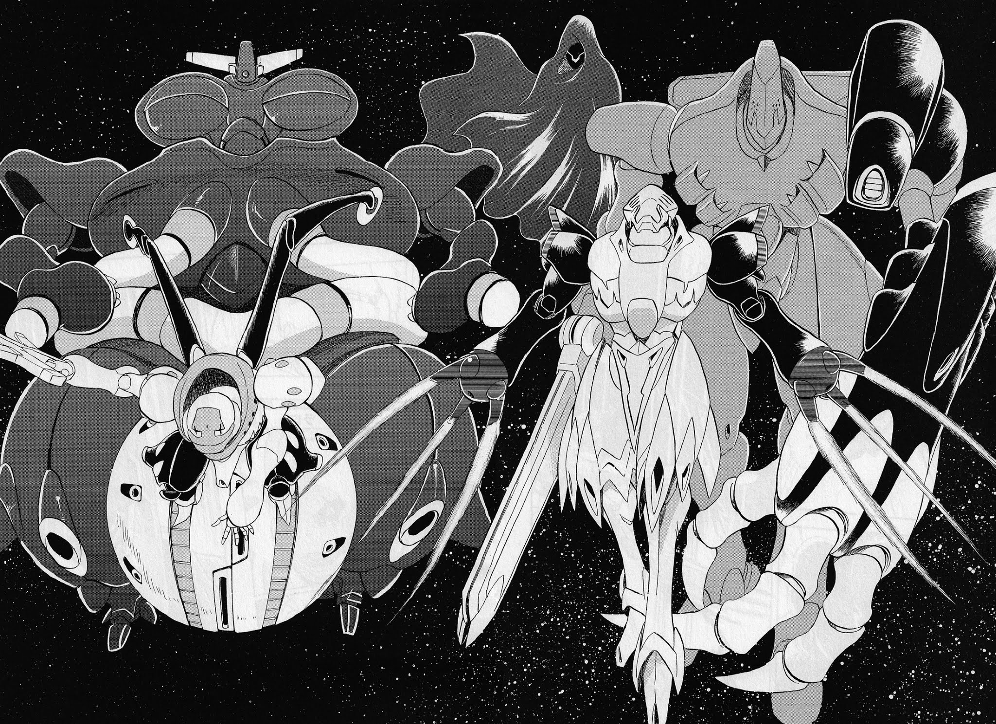 Kidou Senshi Crossbone Gundam Ghost Chapter 7 page 34 - Chapter 7: Gathering on the Moon