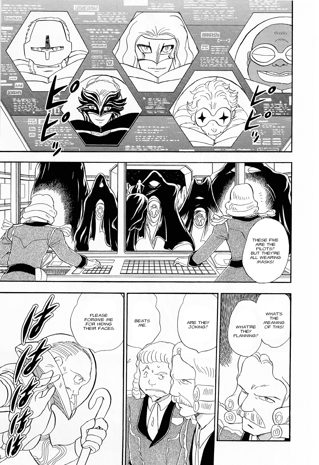Kidou Senshi Crossbone Gundam Ghost Chapter 7 page 9 - Chapter 7: Gathering on the Moon