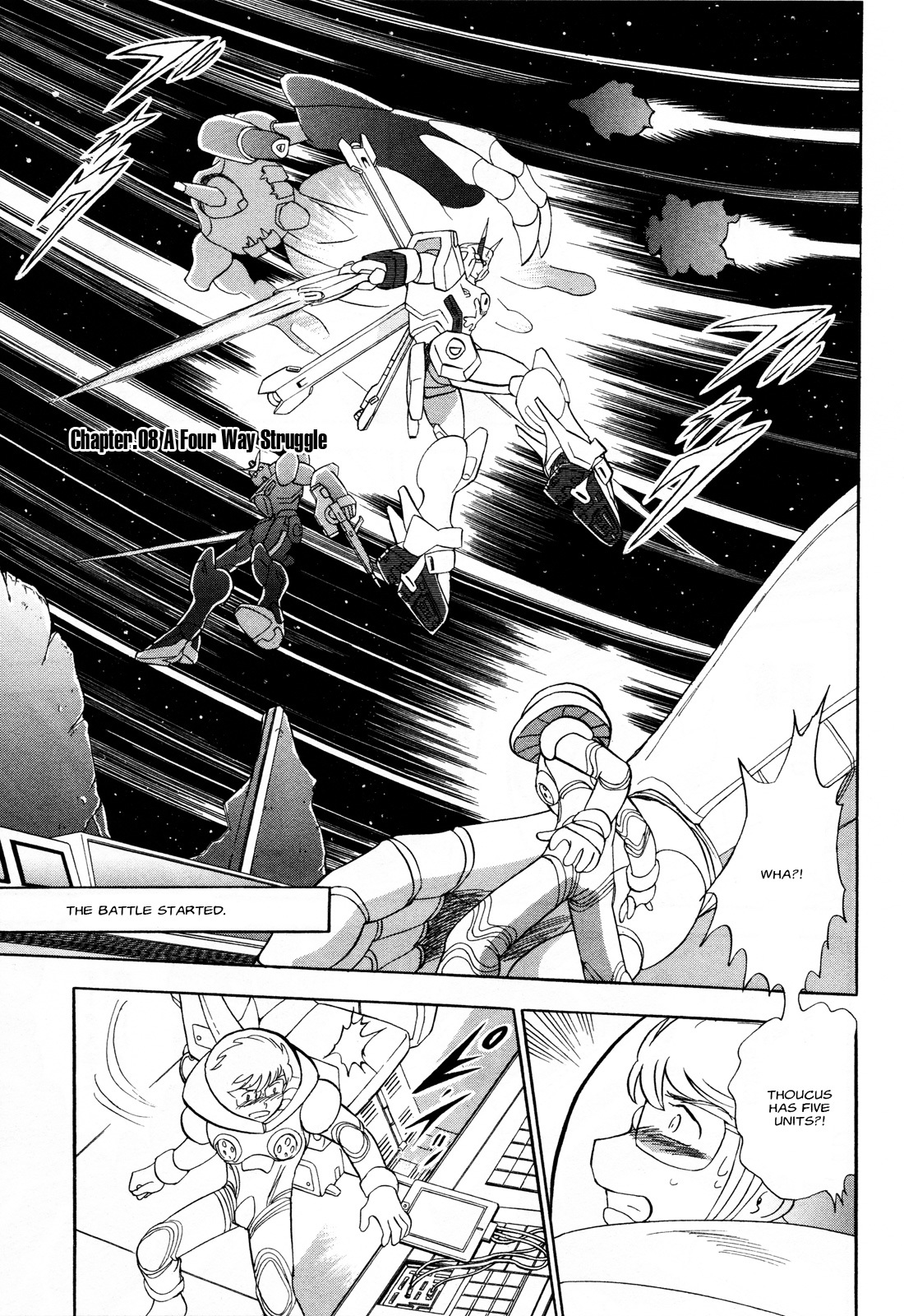 Kidou Senshi Crossbone Gundam Ghost Chapter 8 page 2 - Chapter 8: A 4 Way Struggle