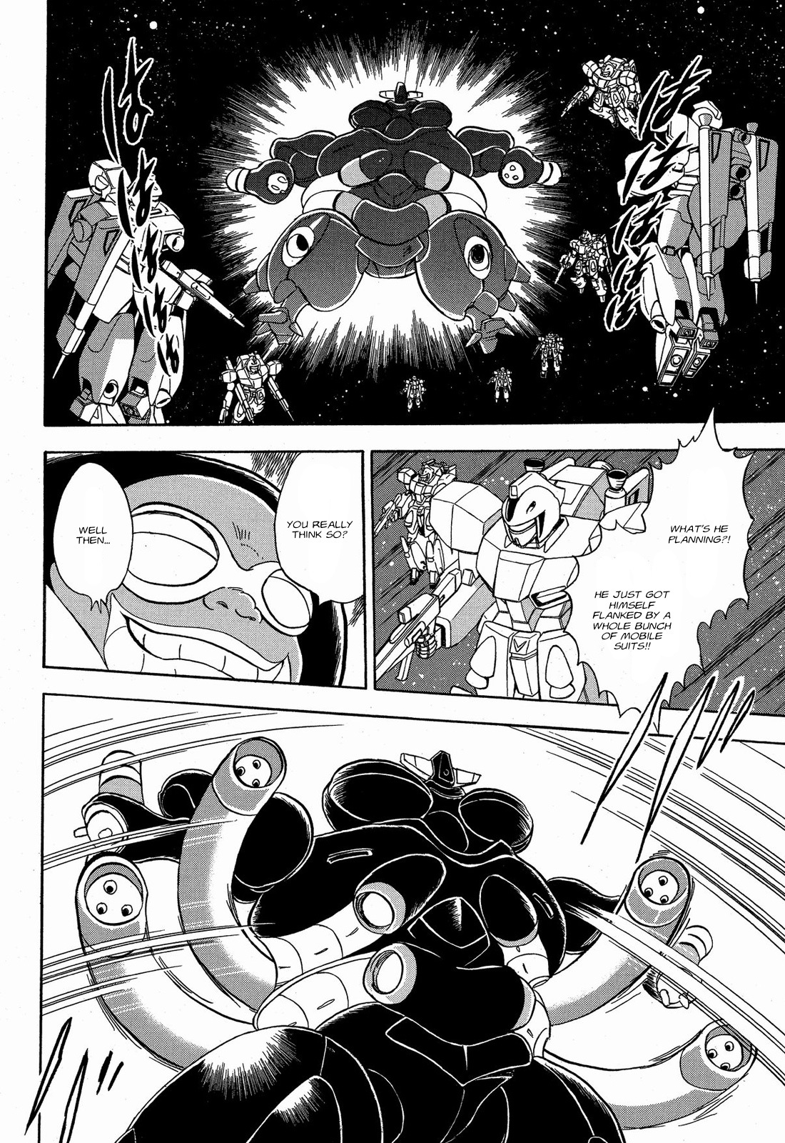 Kidou Senshi Crossbone Gundam Ghost Chapter 8 page 21 - Chapter 8: A 4 Way Struggle