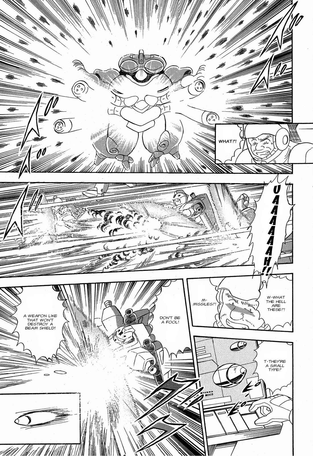 Kidou Senshi Crossbone Gundam Ghost Chapter 8 page 22 - Chapter 8: A 4 Way Struggle