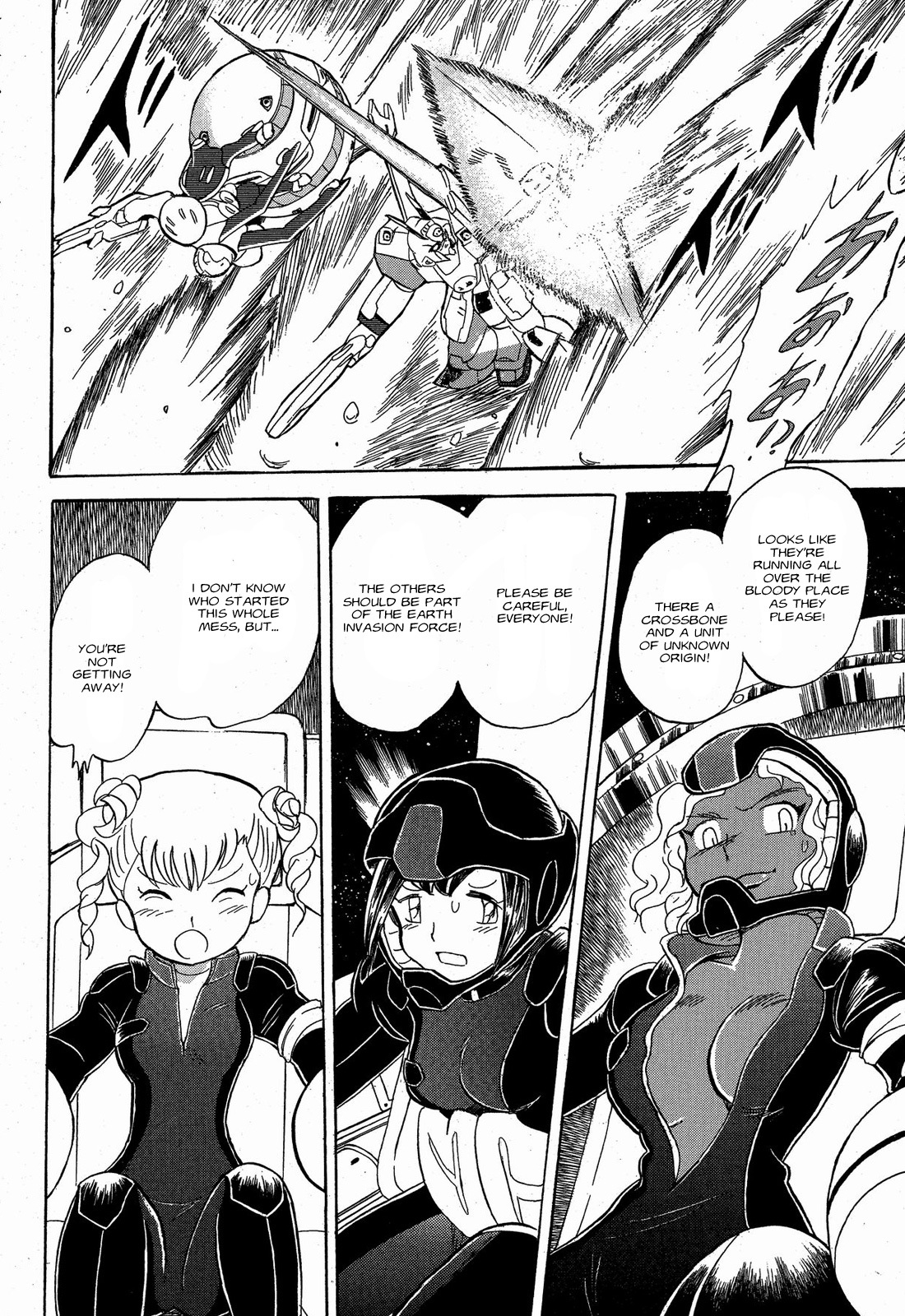 Kidou Senshi Crossbone Gundam Ghost Chapter 8 page 35 - Chapter 8: A 4 Way Struggle