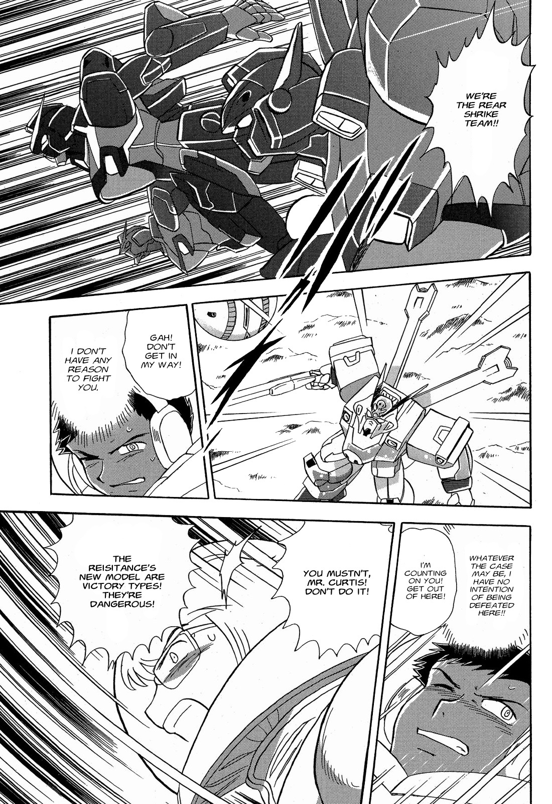 Kidou Senshi Crossbone Gundam Ghost Chapter 8 page 36 - Chapter 8: A 4 Way Struggle