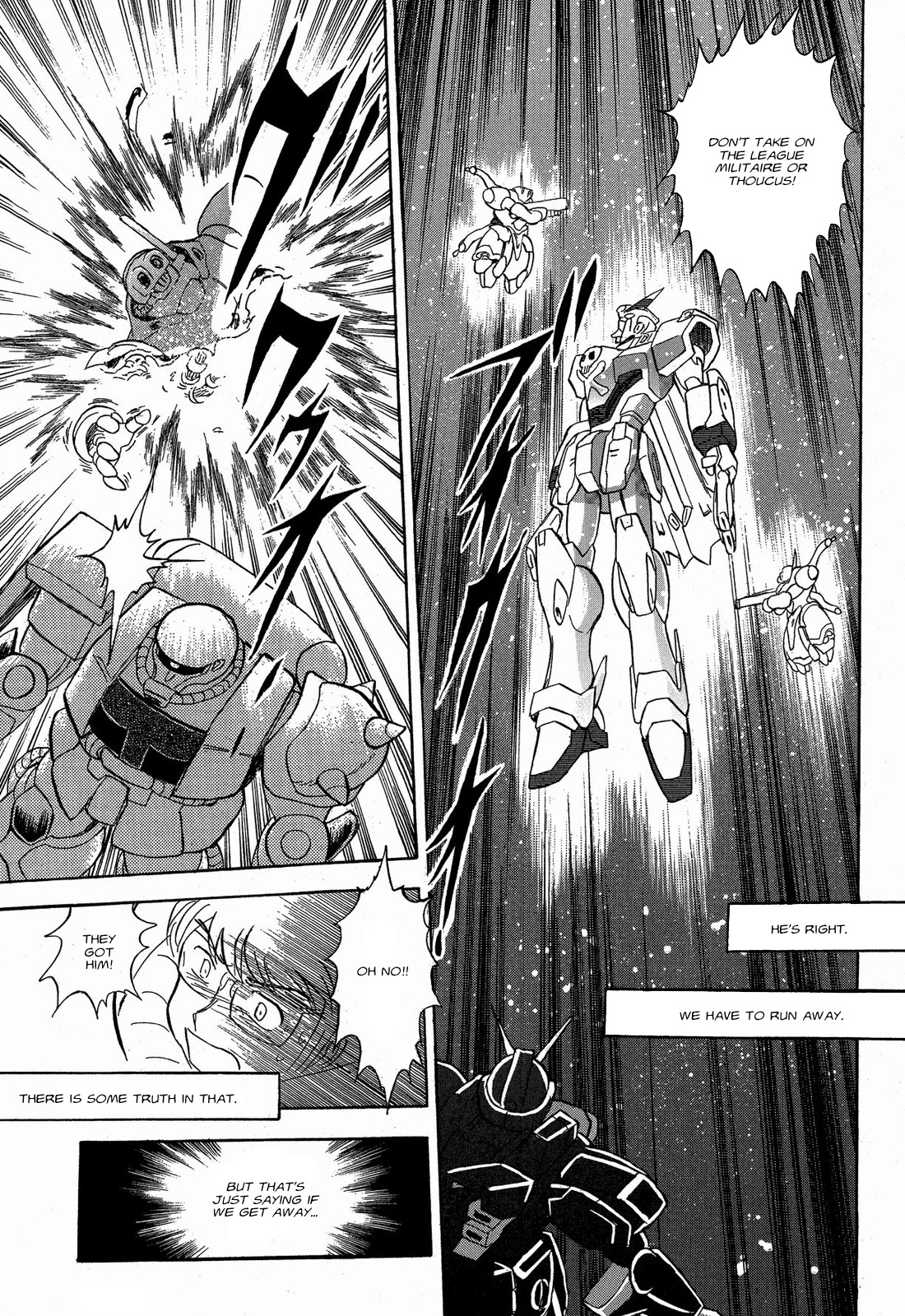 Kidou Senshi Crossbone Gundam Ghost Chapter 8 page 4 - Chapter 8: A 4 Way Struggle