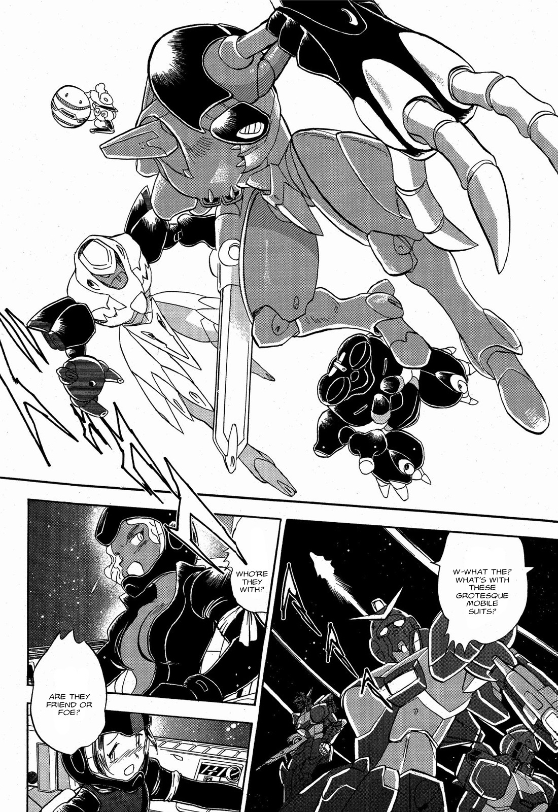 Kidou Senshi Crossbone Gundam Ghost Chapter 8 page 6 - Chapter 8: A 4 Way Struggle