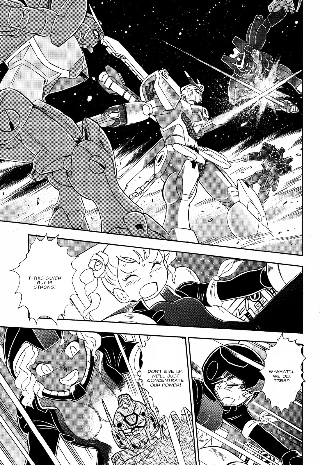 Kidou Senshi Crossbone Gundam Ghost Chapter 9 page 14 - Chapter 9: v Gundam vs Crossbone Gundam
