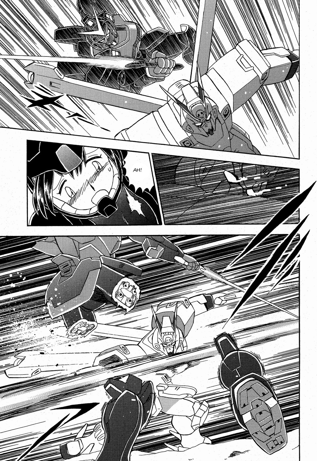 Kidou Senshi Crossbone Gundam Ghost Chapter 9 page 16 - Chapter 9: v Gundam vs Crossbone Gundam