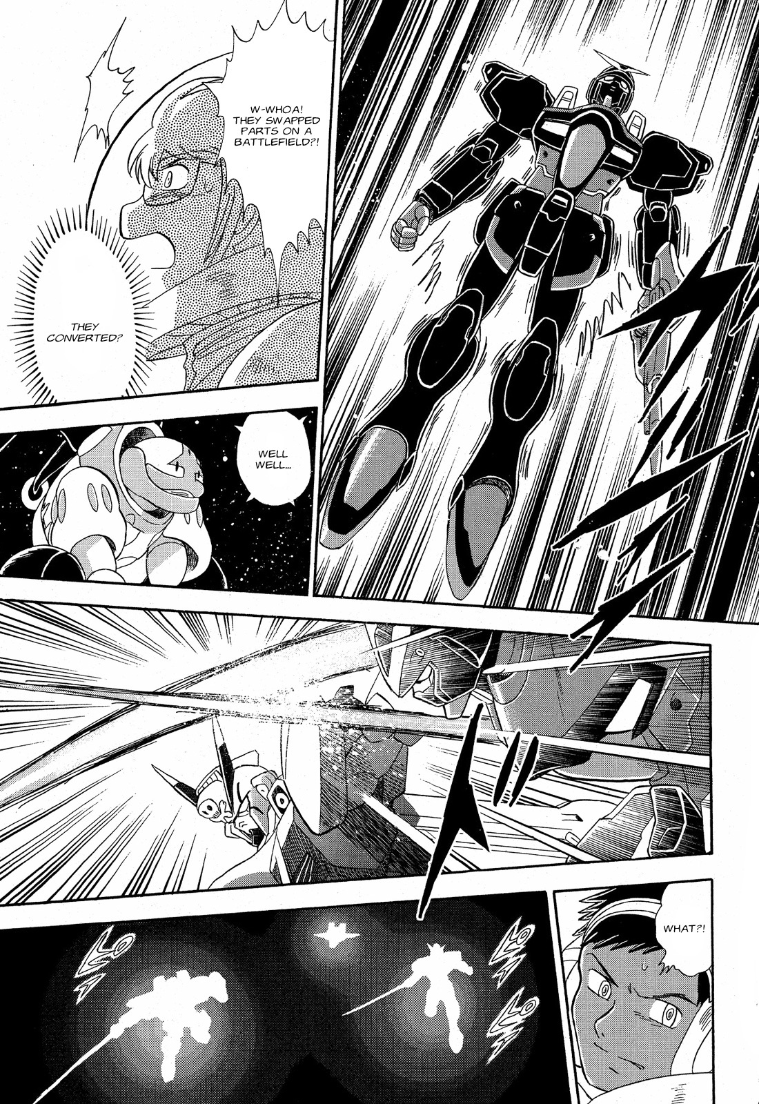Kidou Senshi Crossbone Gundam Ghost Chapter 9 page 20 - Chapter 9: v Gundam vs Crossbone Gundam