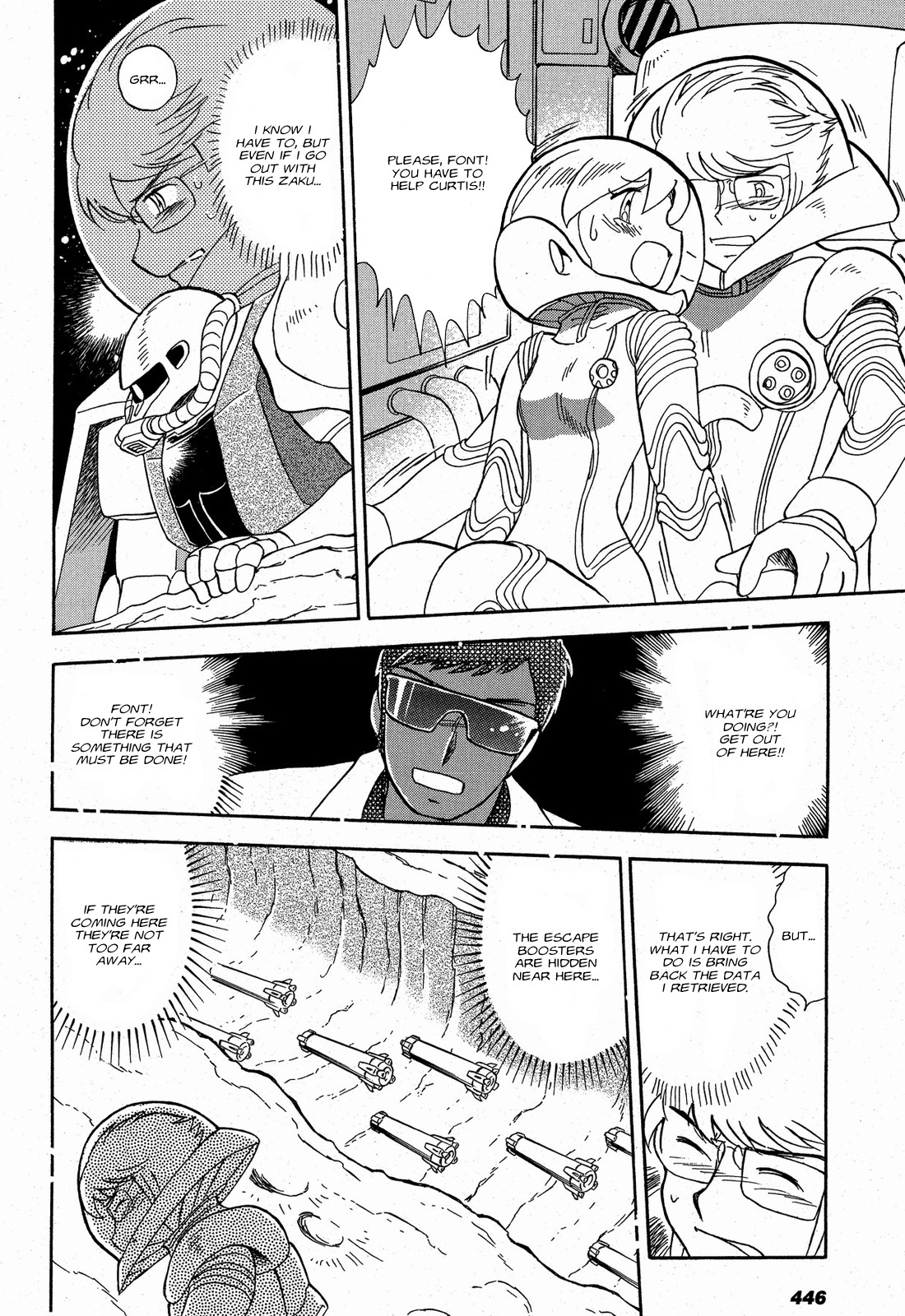 Kidou Senshi Crossbone Gundam Ghost Chapter 9 page 23 - Chapter 9: v Gundam vs Crossbone Gundam