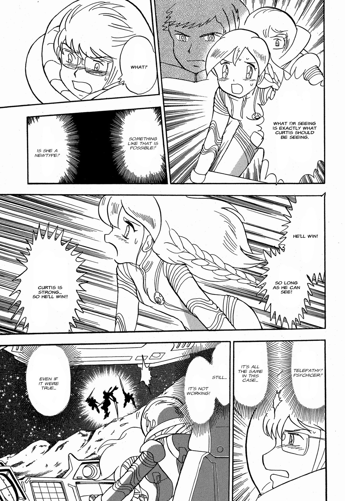 Kidou Senshi Crossbone Gundam Ghost Chapter 9 page 30 - Chapter 9: v Gundam vs Crossbone Gundam