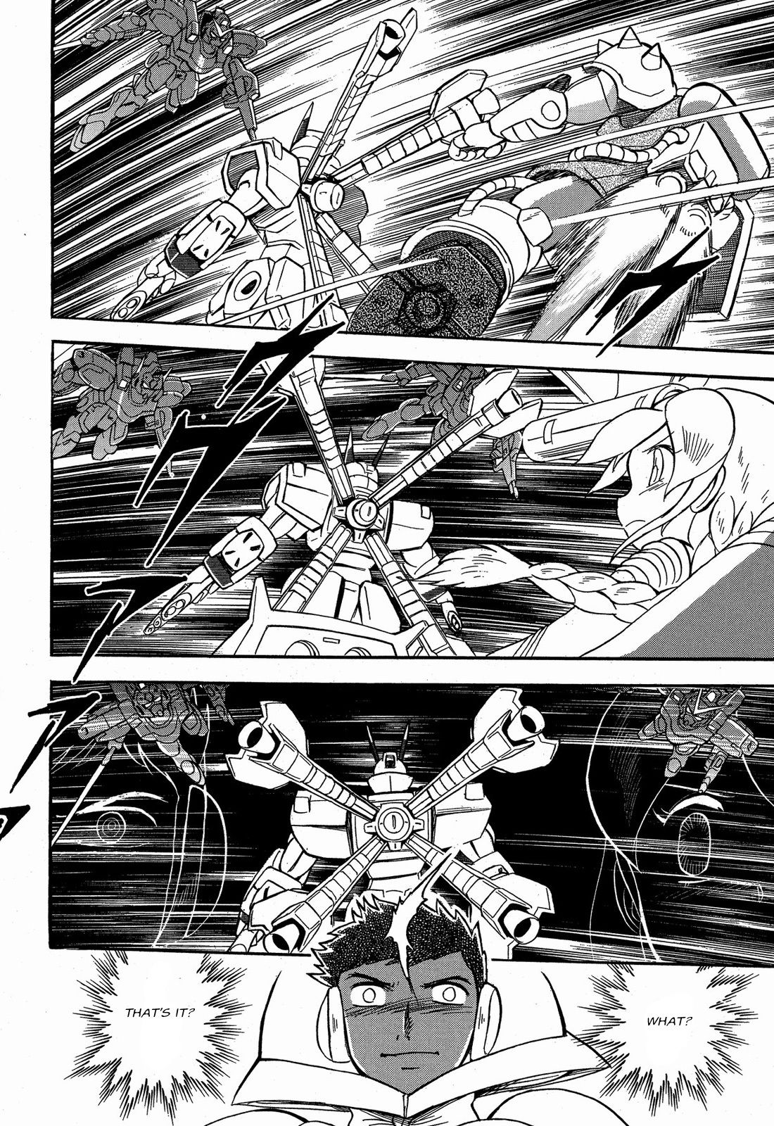 Kidou Senshi Crossbone Gundam Ghost Chapter 9 page 33 - Chapter 9: v Gundam vs Crossbone Gundam