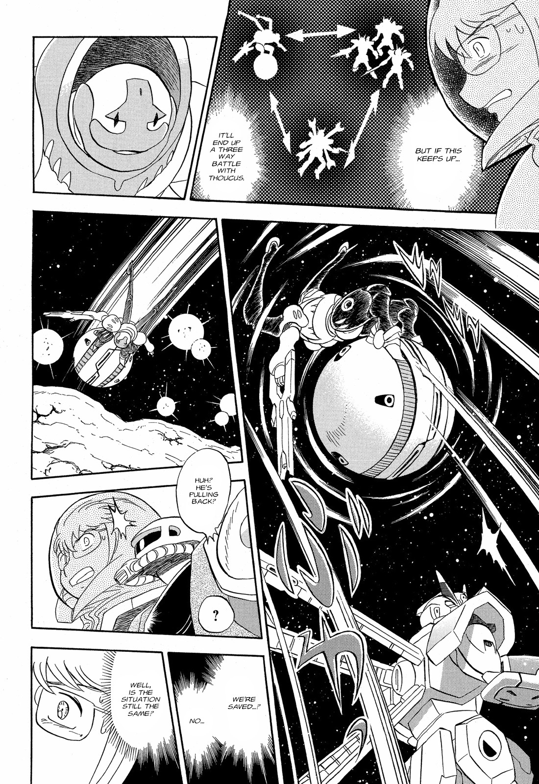 Kidou Senshi Crossbone Gundam Ghost Chapter 9 page 5 - Chapter 9: v Gundam vs Crossbone Gundam