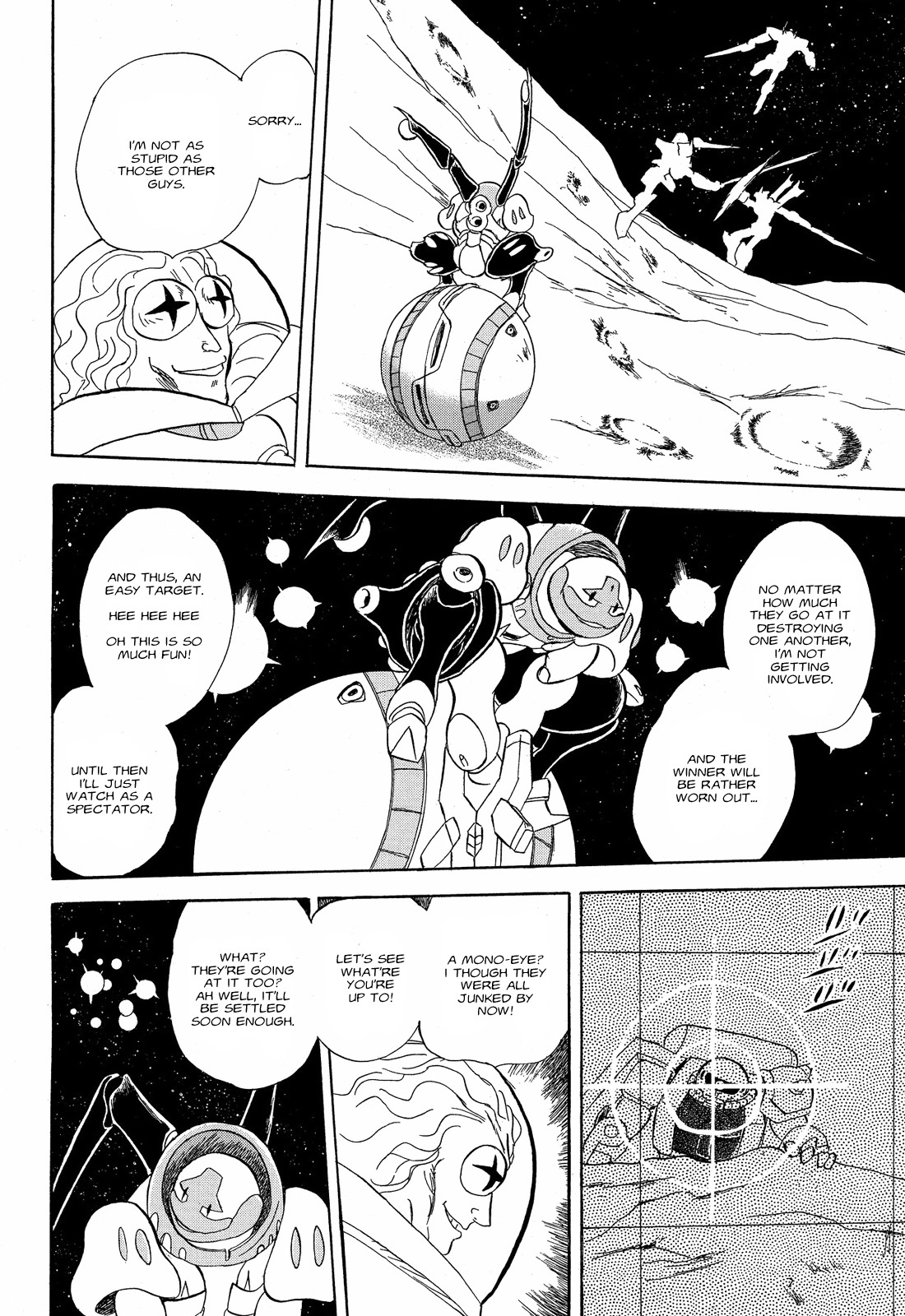 Kidou Senshi Crossbone Gundam Ghost Chapter 9 page 7 - Chapter 9: v Gundam vs Crossbone Gundam