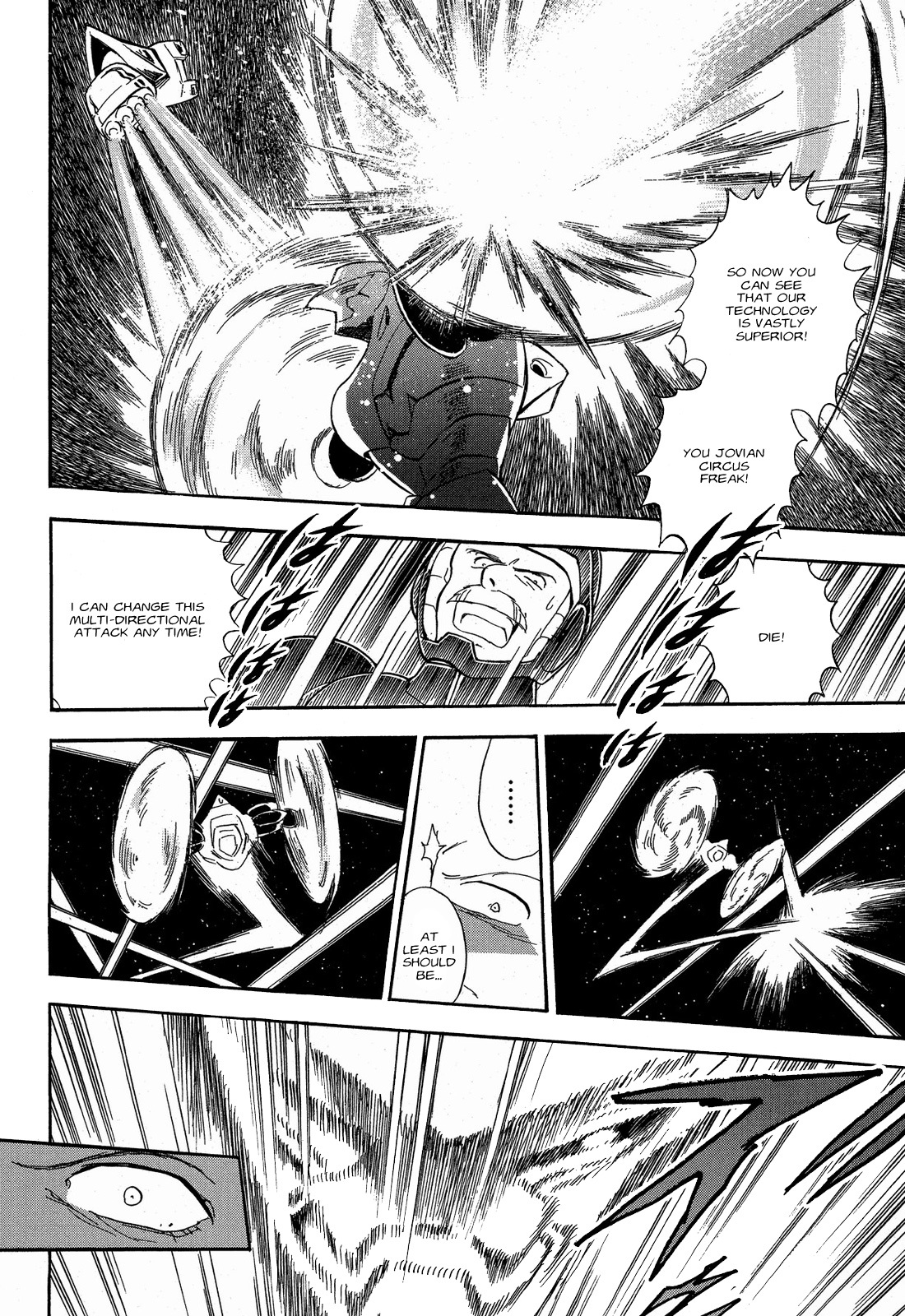 Kidou Senshi Crossbone Gundam Ghost Chapter 9 page 9 - Chapter 9: v Gundam vs Crossbone Gundam