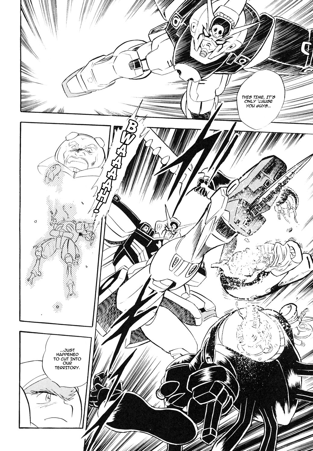 Kidou Senshi Crossbone Gundam Koutetsu no Shichinin Chapter 1 page 12 - Chapter 1: Tonight, Once Again, Europa Falls Behind Zeus