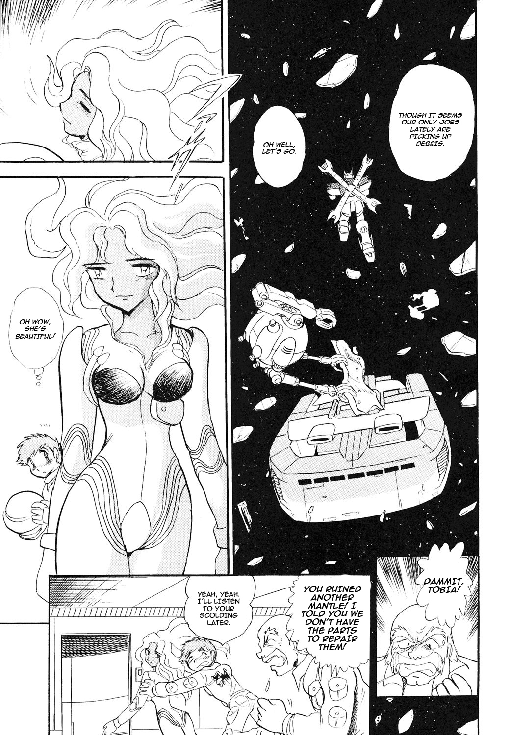 Kidou Senshi Crossbone Gundam Koutetsu no Shichinin Chapter 1 page 15 - Chapter 1: Tonight, Once Again, Europa Falls Behind Zeus