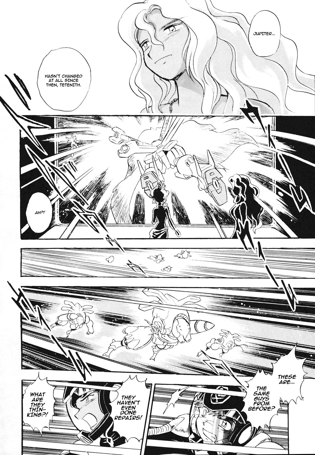 Kidou Senshi Crossbone Gundam Koutetsu no Shichinin Chapter 1 page 28 - Chapter 1: Tonight, Once Again, Europa Falls Behind Zeus