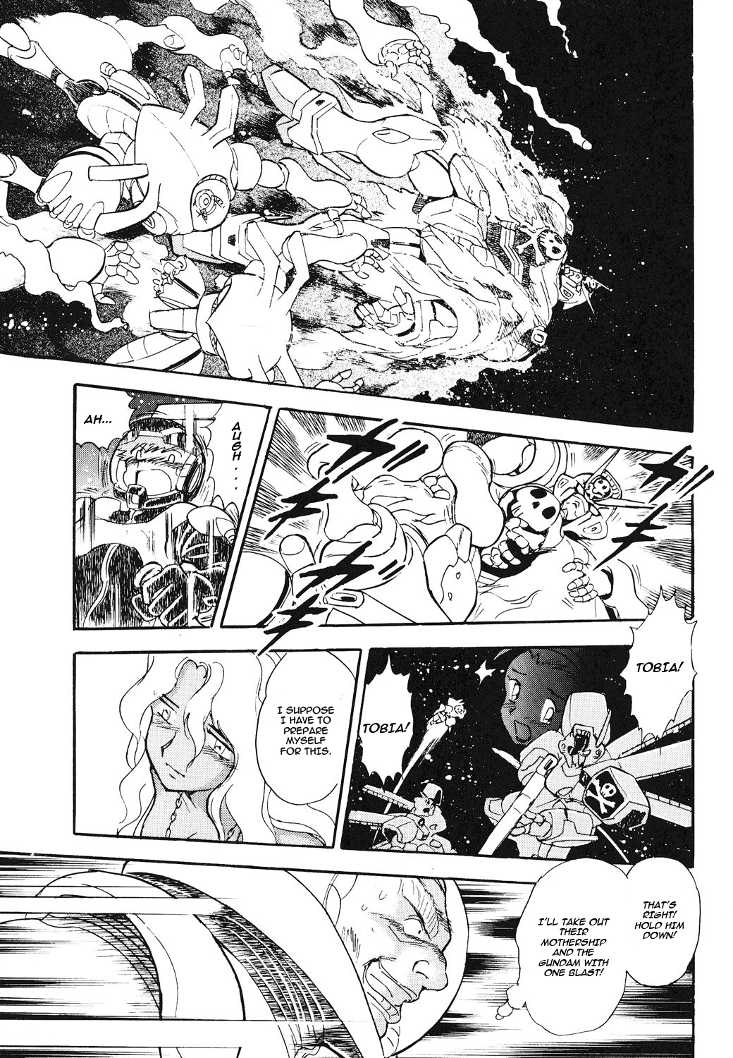 Kidou Senshi Crossbone Gundam Koutetsu no Shichinin Chapter 1 page 33 - Chapter 1: Tonight, Once Again, Europa Falls Behind Zeus