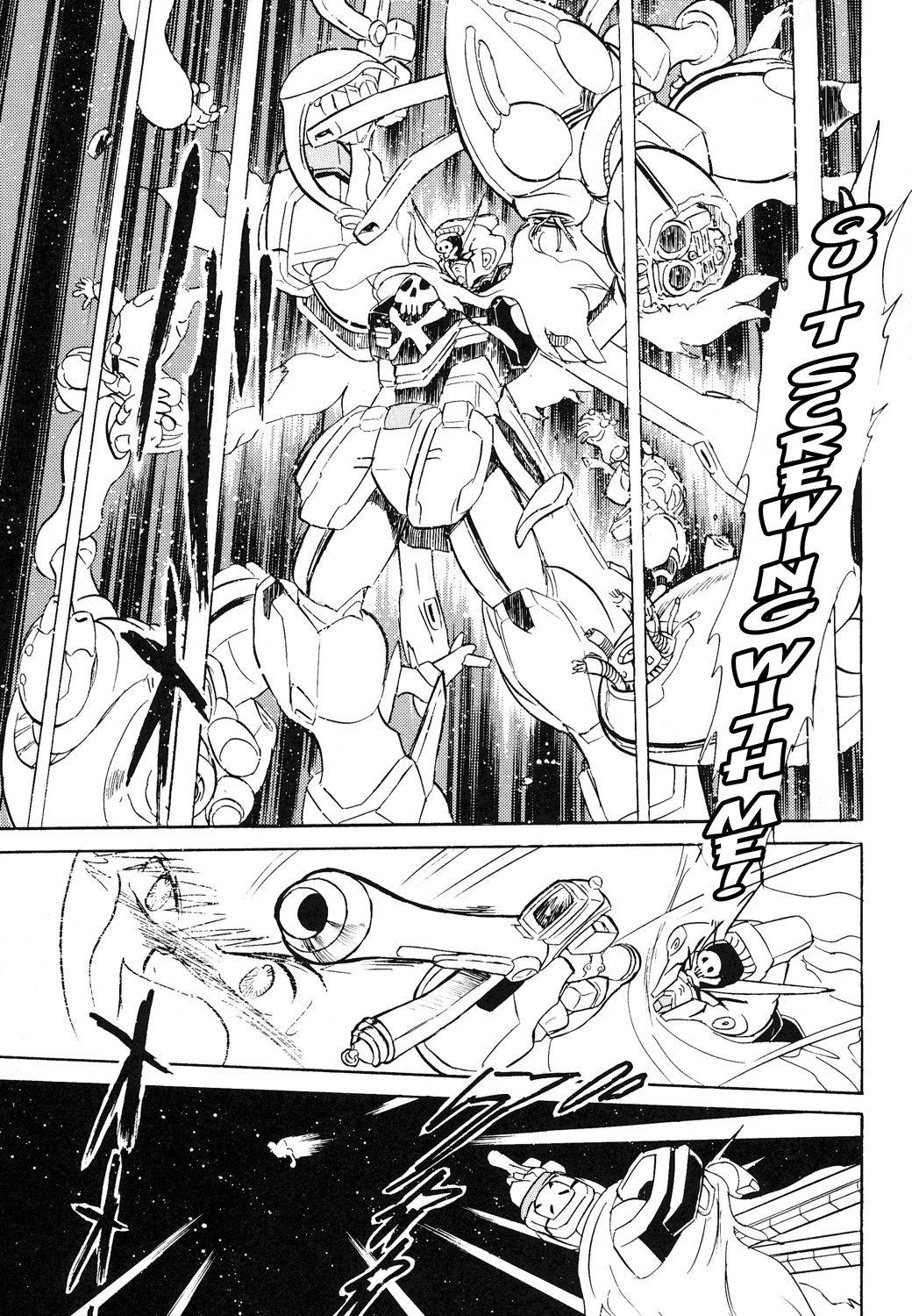 Kidou Senshi Crossbone Gundam Koutetsu no Shichinin Chapter 1 page 35 - Chapter 1: Tonight, Once Again, Europa Falls Behind Zeus