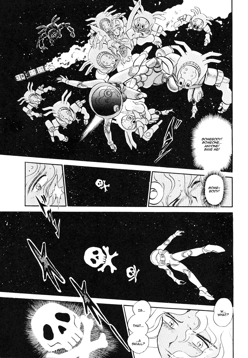 Kidou Senshi Crossbone Gundam Koutetsu no Shichinin Chapter 1 page 5 - Chapter 1: Tonight, Once Again, Europa Falls Behind Zeus