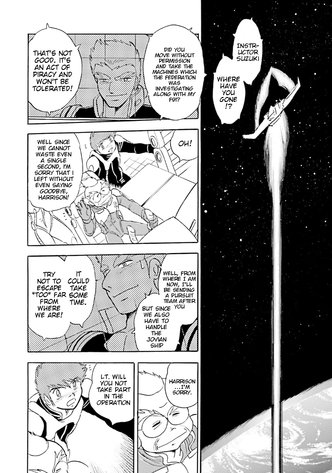 Kidou Senshi Crossbone Gundam Koutetsu no Shichinin Chapter 11 page 13 - Chapter 11: Steel 7