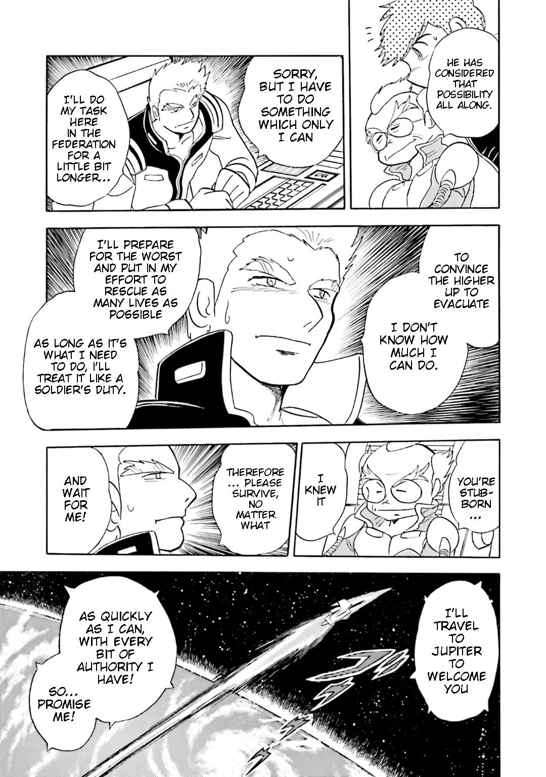 Kidou Senshi Crossbone Gundam Koutetsu no Shichinin Chapter 11 page 14 - Chapter 11: Steel 7