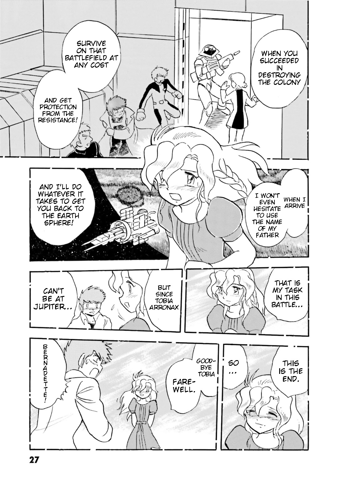 Kidou Senshi Crossbone Gundam Koutetsu no Shichinin Chapter 11 page 28 - Chapter 11: Steel 7
