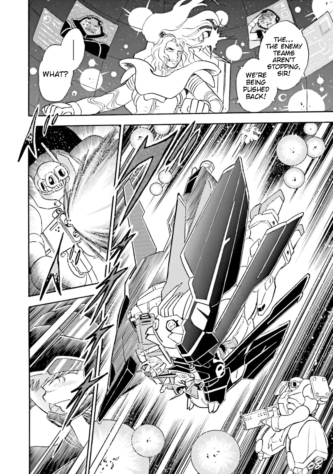 Kidou Senshi Crossbone Gundam Koutetsu no Shichinin Chapter 12 page 14 - Chapter 12: Hand of Evil