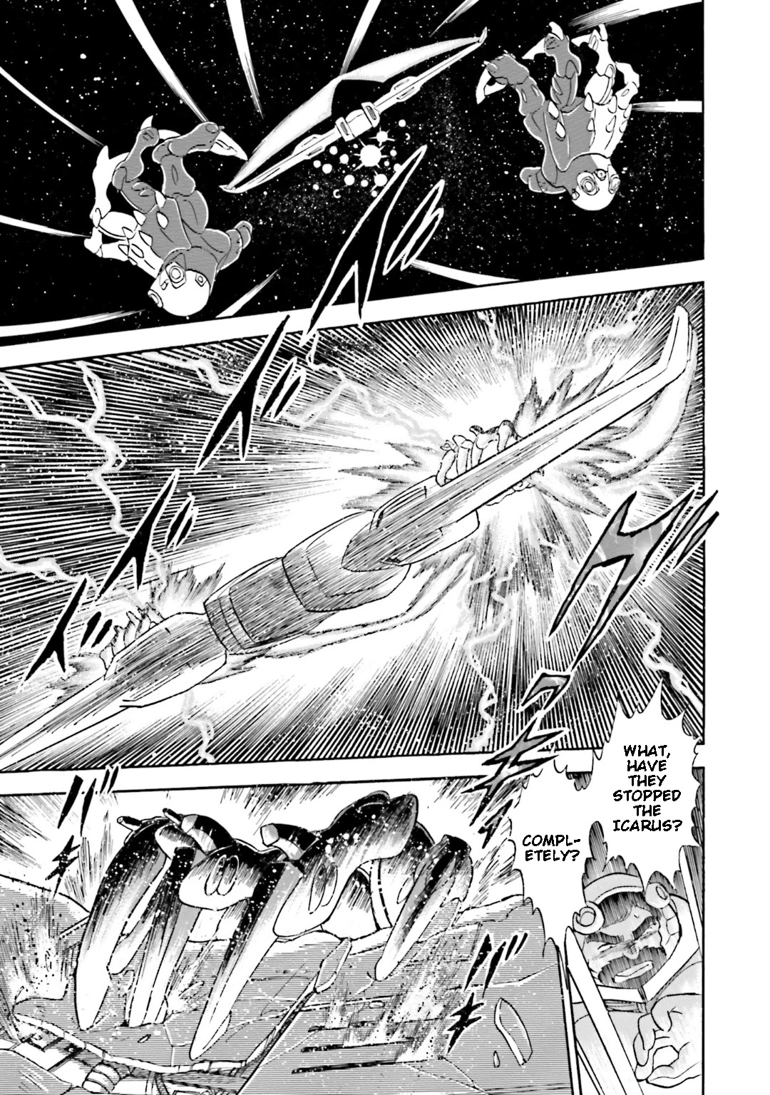 Kidou Senshi Crossbone Gundam Koutetsu no Shichinin Chapter 12 page 25 - Chapter 12: Hand of Evil