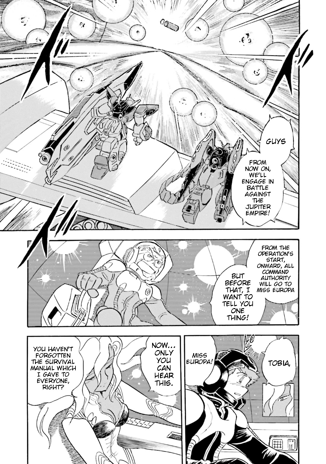 Kidou Senshi Crossbone Gundam Koutetsu no Shichinin Chapter 12 page 6 - Chapter 12: Hand of Evil