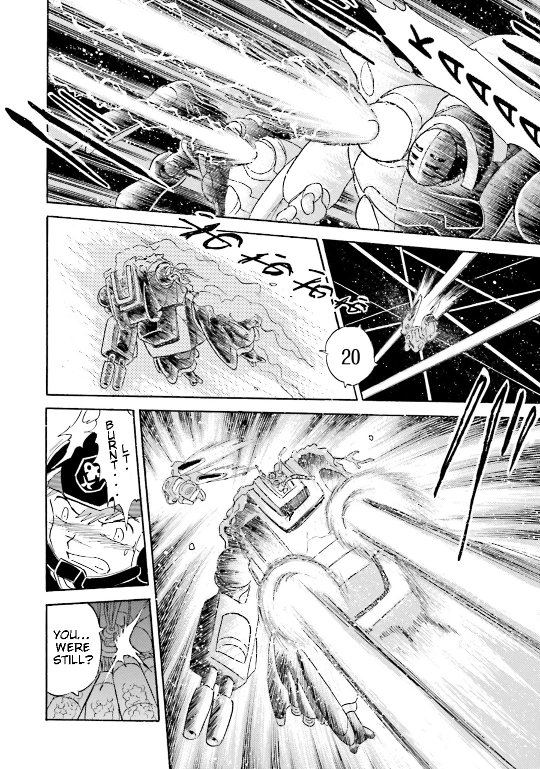 Kidou Senshi Crossbone Gundam Koutetsu no Shichinin Chapter 13 page 12 - Chapter 13: Thunderbolt