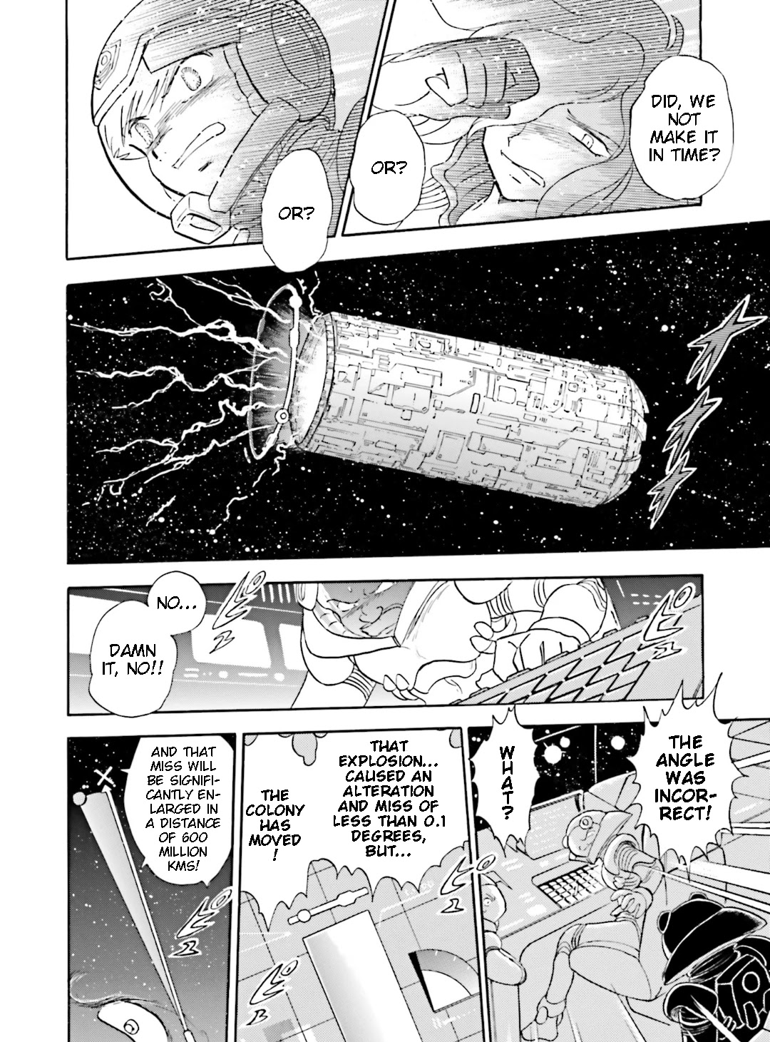 Kidou Senshi Crossbone Gundam Koutetsu no Shichinin Chapter 13 page 14 - Chapter 13: Thunderbolt