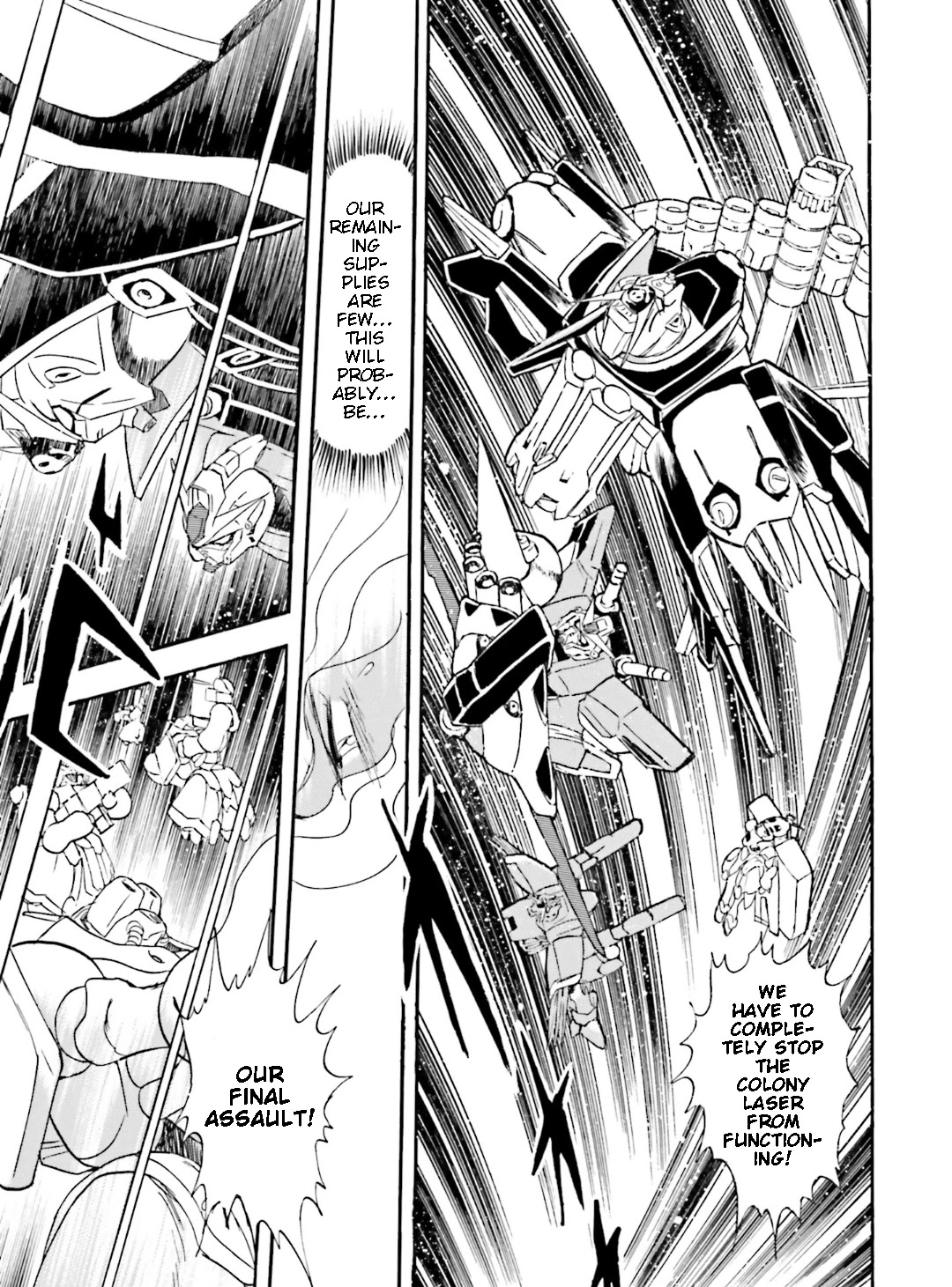 Kidou Senshi Crossbone Gundam Koutetsu no Shichinin Chapter 13 page 17 - Chapter 13: Thunderbolt
