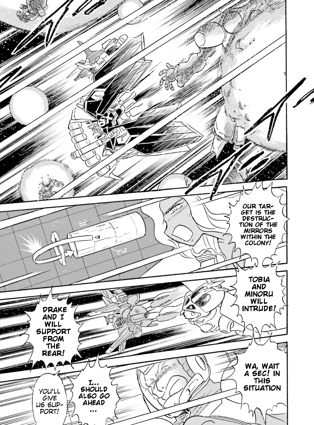 Kidou Senshi Crossbone Gundam Koutetsu no Shichinin Chapter 13 page 19 - Chapter 13: Thunderbolt