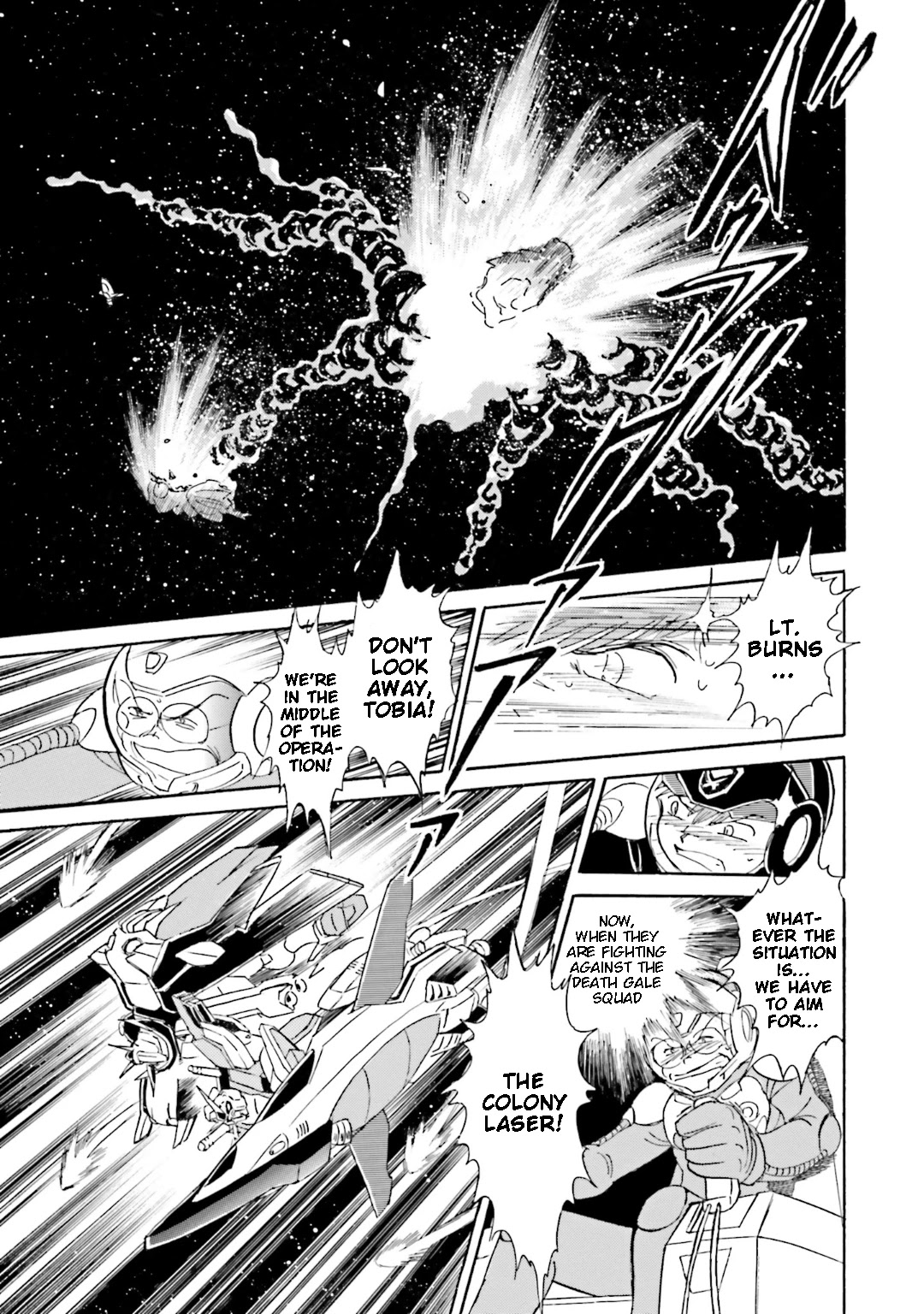 Kidou Senshi Crossbone Gundam Koutetsu no Shichinin Chapter 13 page 3 - Chapter 13: Thunderbolt