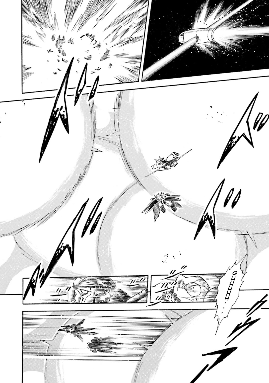Kidou Senshi Crossbone Gundam Koutetsu no Shichinin Chapter 13 page 6 - Chapter 13: Thunderbolt