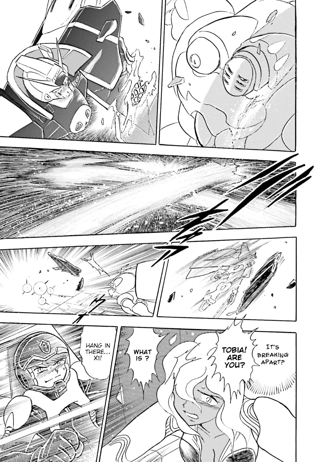 Kidou Senshi Crossbone Gundam Koutetsu no Shichinin Chapter 14 page 12 - Chapter 14: Breaking Space