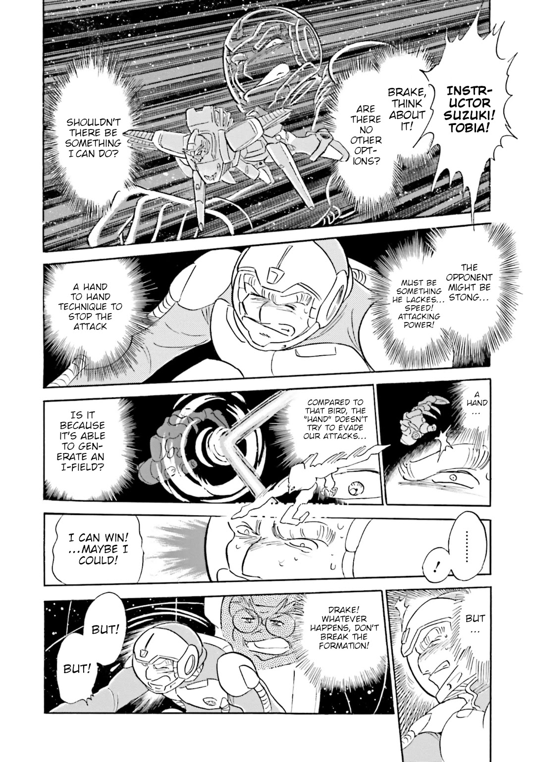 Kidou Senshi Crossbone Gundam Koutetsu no Shichinin Chapter 14 page 15 - Chapter 14: Breaking Space