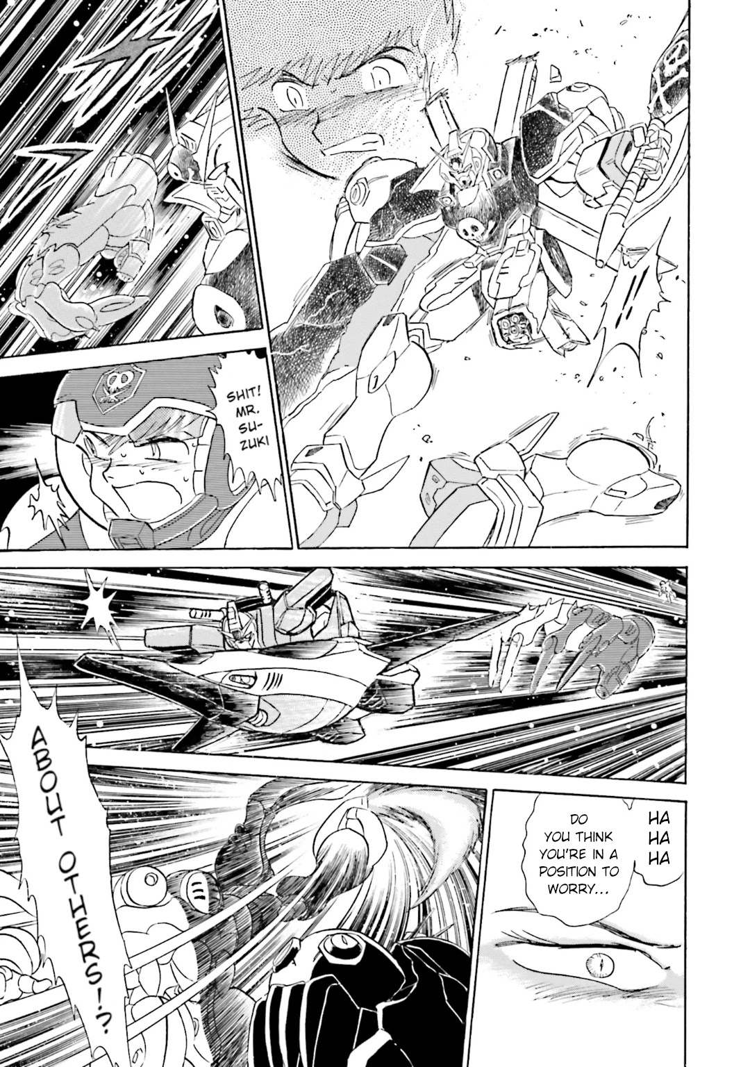 Kidou Senshi Crossbone Gundam Koutetsu no Shichinin Chapter 14 page 19 - Chapter 14: Breaking Space