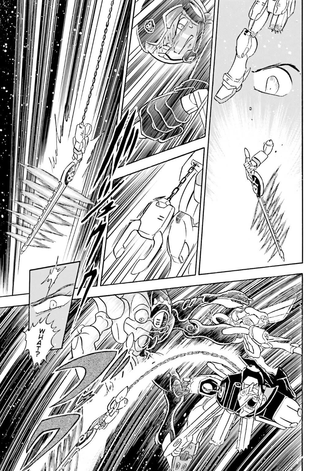 Kidou Senshi Crossbone Gundam Koutetsu no Shichinin Chapter 14 page 33 - Chapter 14: Breaking Space
