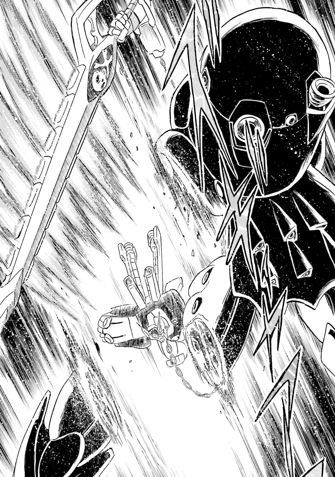 Kidou Senshi Crossbone Gundam Koutetsu no Shichinin Chapter 14 page 35 - Chapter 14: Breaking Space