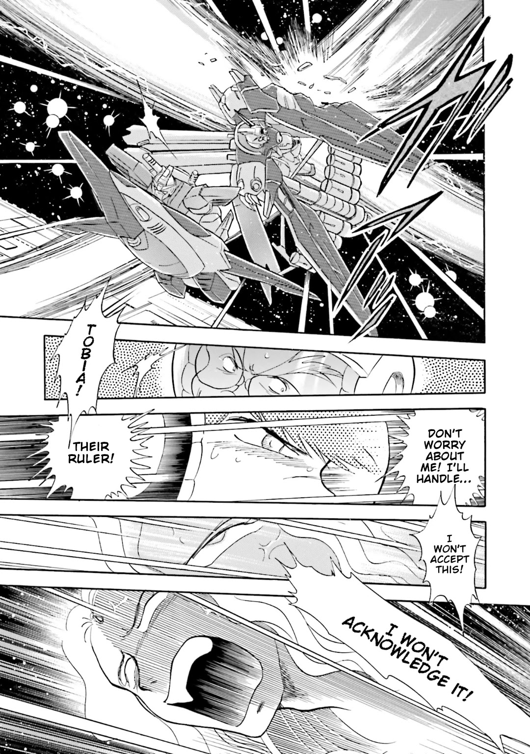 Kidou Senshi Crossbone Gundam Koutetsu no Shichinin Chapter 14 page 8 - Chapter 14: Breaking Space
