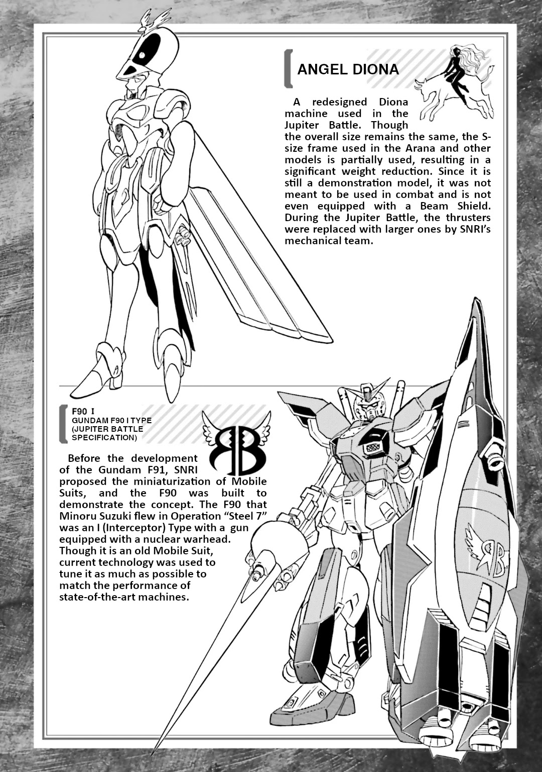 Kidou Senshi Crossbone Gundam Koutetsu no Shichinin Chapter 15.5 page 2 - Chapter 15.5: Mechanical Notes
