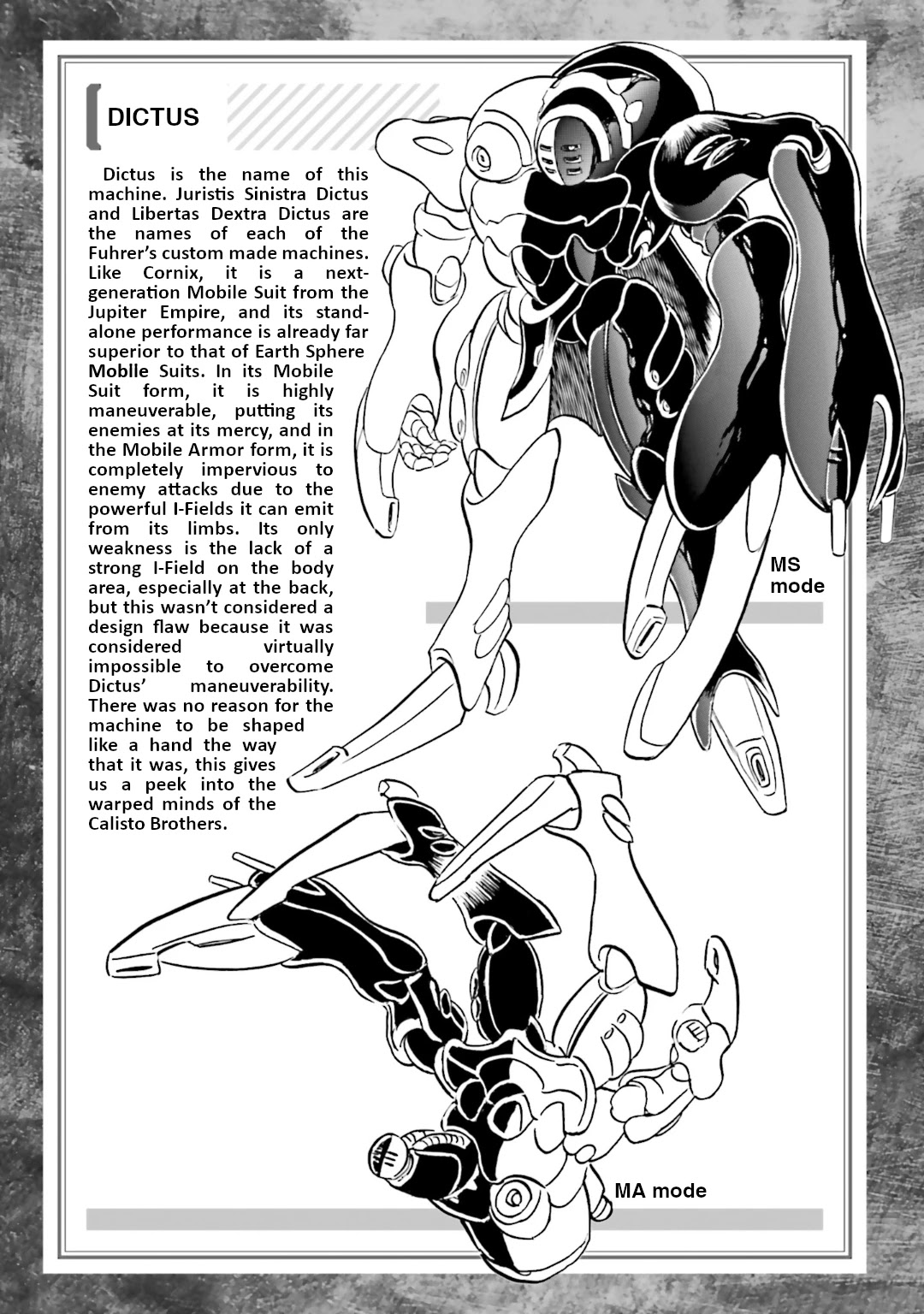 Kidou Senshi Crossbone Gundam Koutetsu no Shichinin Chapter 15.5 page 5 - Chapter 15.5: Mechanical Notes