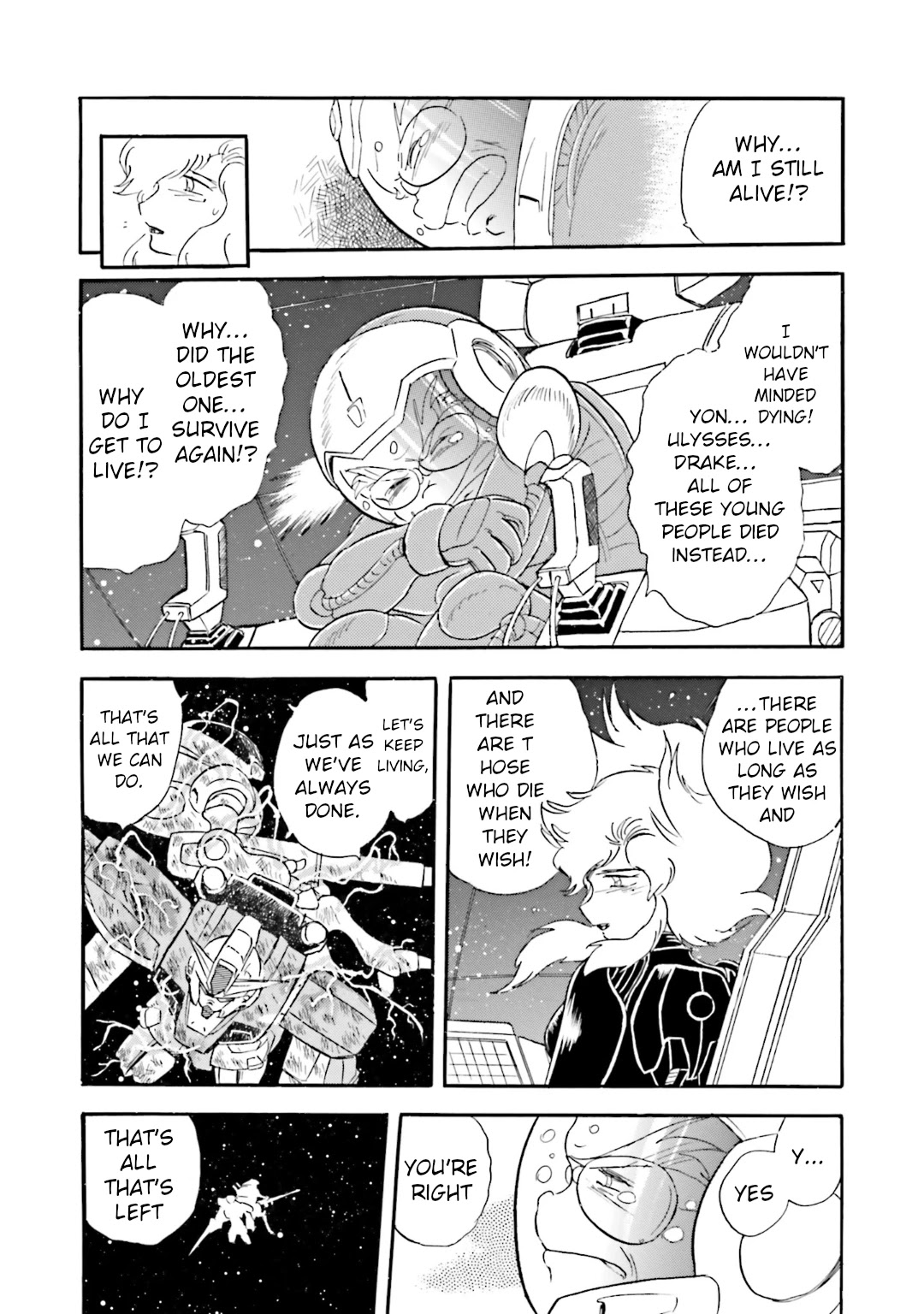 Kidou Senshi Crossbone Gundam Koutetsu no Shichinin Chapter 15 page 35 - Chapter 15: The Direction He Heads Toward [END]