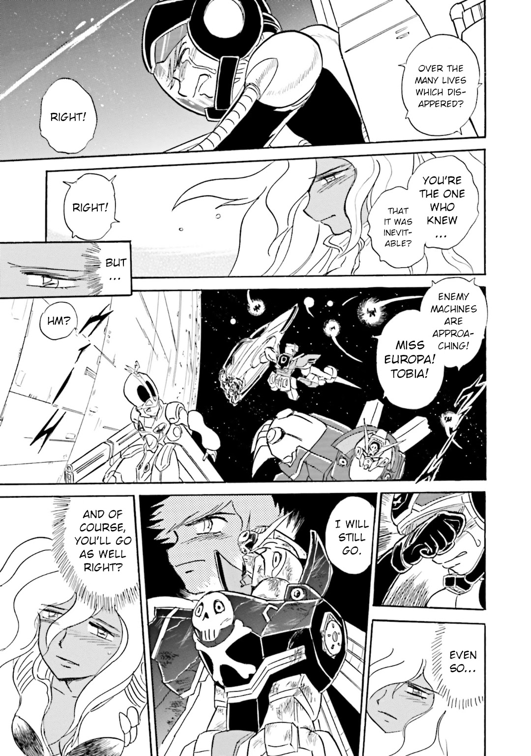 Kidou Senshi Crossbone Gundam Koutetsu no Shichinin Chapter 15 page 6 - Chapter 15: The Direction He Heads Toward [END]
