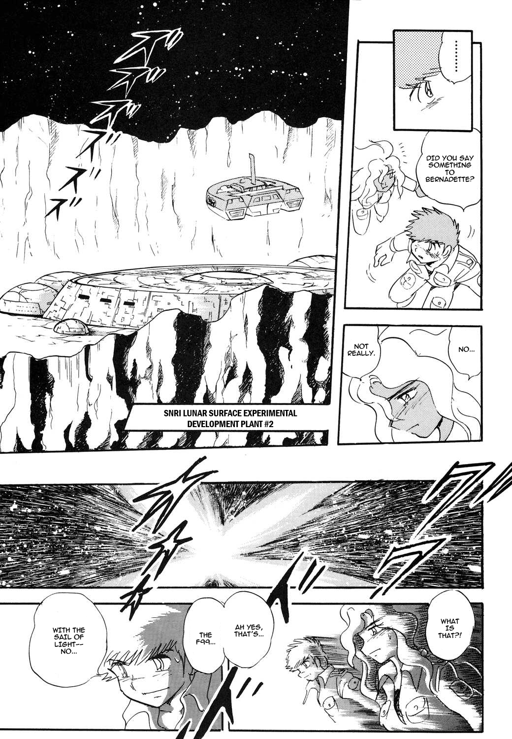 Kidou Senshi Crossbone Gundam Koutetsu no Shichinin Chapter 2 page 13 - Chapter 2: The Bird That Danced on the Moon
