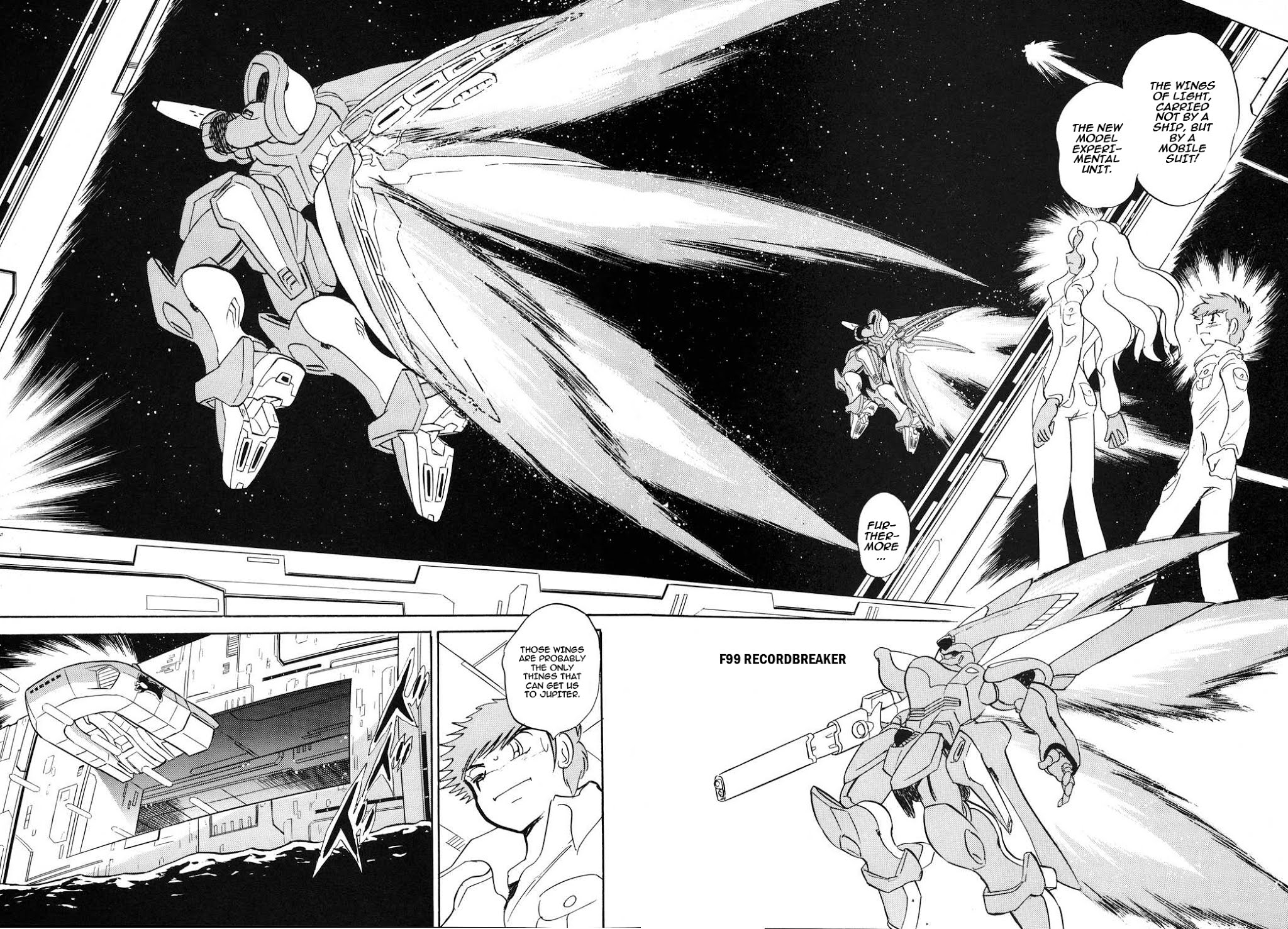 Kidou Senshi Crossbone Gundam Koutetsu no Shichinin Chapter 2 page 14 - Chapter 2: The Bird That Danced on the Moon