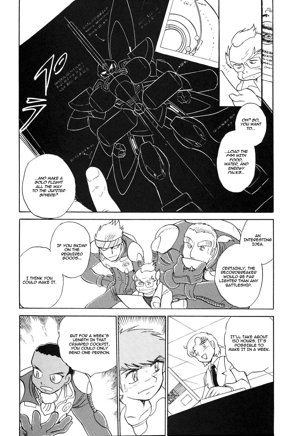 Kidou Senshi Crossbone Gundam Koutetsu no Shichinin Chapter 2 page 19 - Chapter 2: The Bird That Danced on the Moon